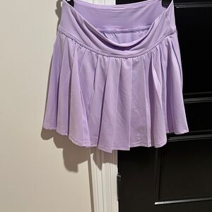90 Degree By Reflex Lilac Pleated Skirt